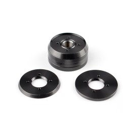 Pack D'adaptateur 510 et Rings Lightsaber Gunmetal de BP Mods