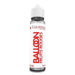 E-liquide Balloon Fruits Rouges 50ml de Liquideo Evolution