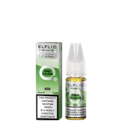 E-liquide Pina Colada Sels de Nicotine 10ml de ElfLiq par ElfBar