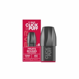 Cartouche Click & Puff Fruits Rouges de X-Bar