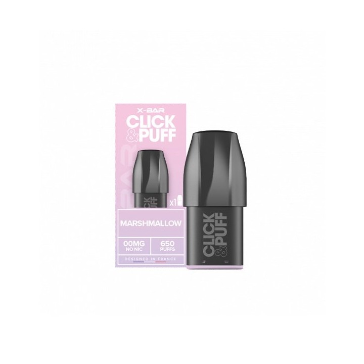 Cartouche Click & Puff Marshmallow de X-Bar