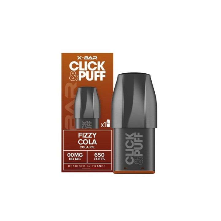 Cartouche Click & Puff Fizzy Cola de X-Bar