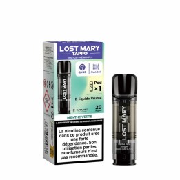 Cartouche Tappo Menthe Verte de  Lost Mary