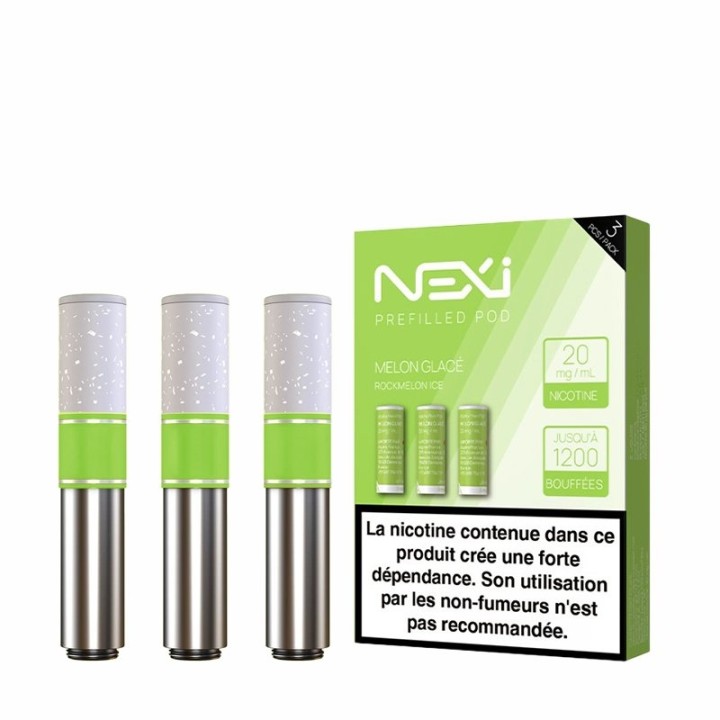 Cartouches Nexi One Melon Glacé de Aspire