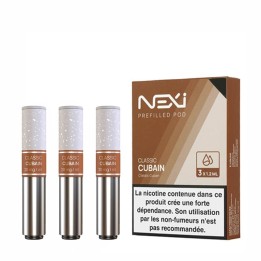 Cartouches Nexi One Classic Cubain de Aspire