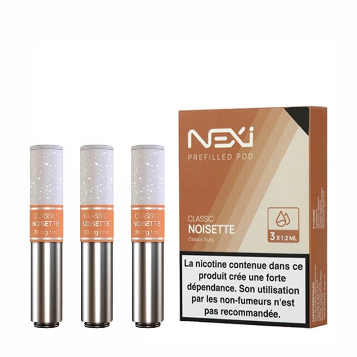 Cartouches Nexi One Classic Noisette de Aspire