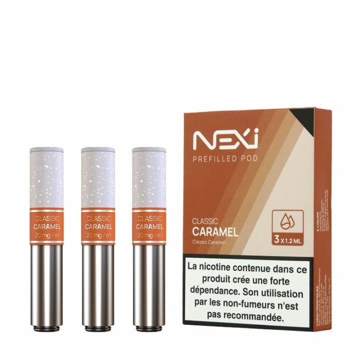Cartouches Nexi One Classic Caramel de Aspire