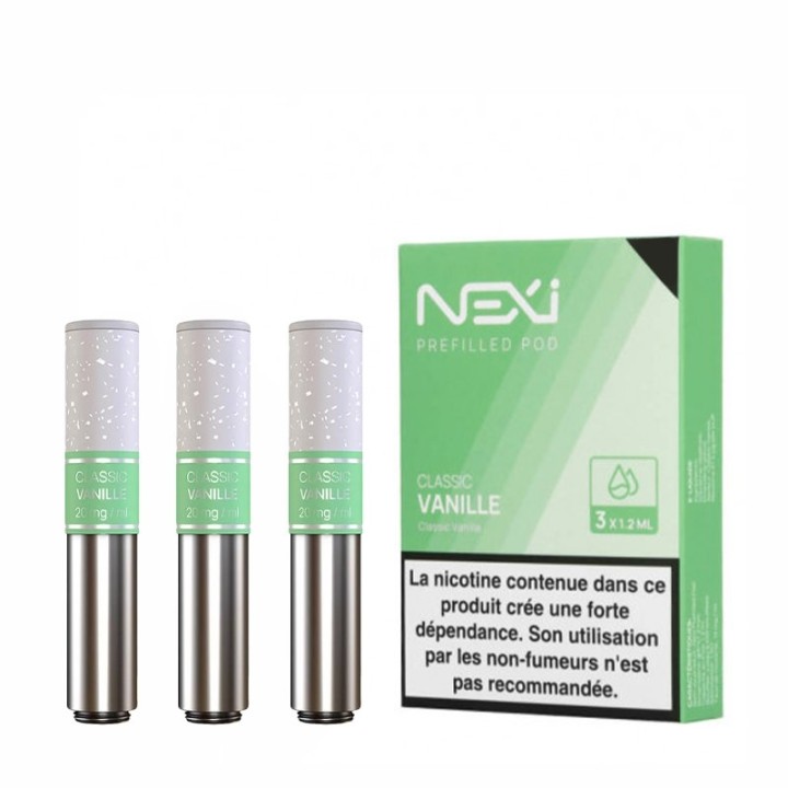Cartouches Nexi One Classic Vanille de Aspire