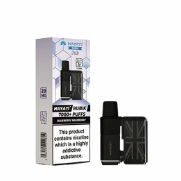 Cartouche Pré-remplie Rubik 7K Blueberry Raspberry de Hayati