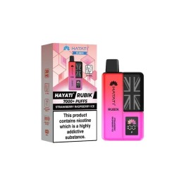 Puff Rubik 7K Strawberry Raspberry Ice de Hayati