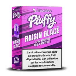 Cartouche Pluffy 10K Raisin Glacé de Liquideo