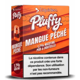 Cartouche Pluffy 10K Mangue Péché de Liquideo