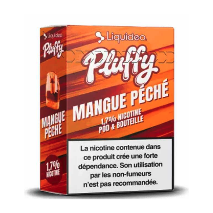 Cartouche Pluffy 10K Mangue Péché de Liquideo