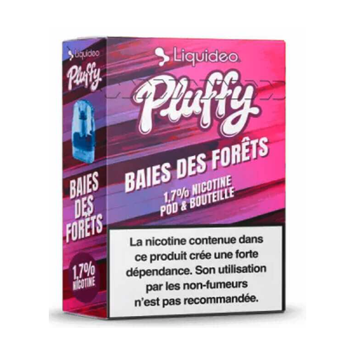 Cartouche Pluffy 10K Baies des Forêts de Liquideo