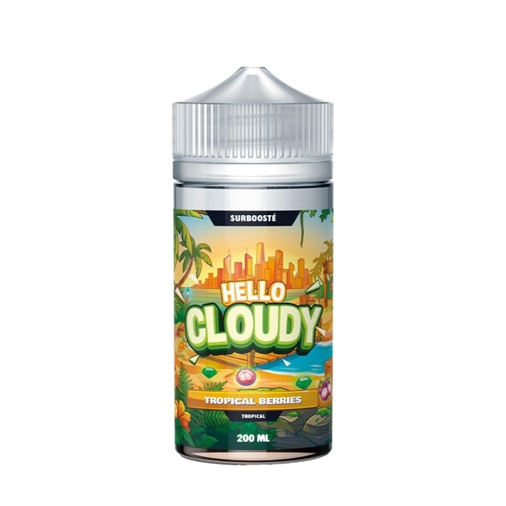 E-liquide Tropical Berries 200ml de Hello Cloudy