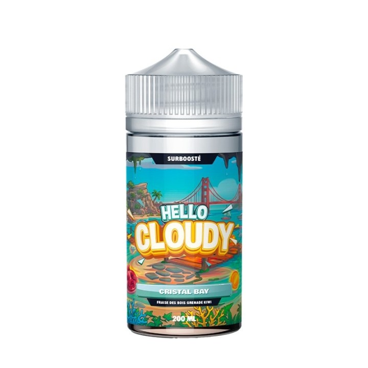 E-liquide Crystal Bay 200m de Hello Cloudy