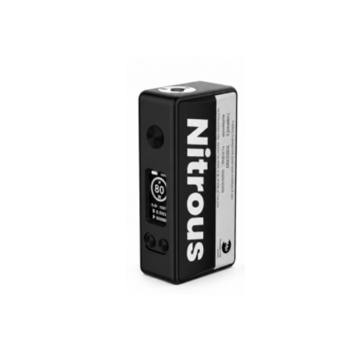 Box Nitrous Pocket Black Edition 80W Nitro Access de Mechvape & Nitrous