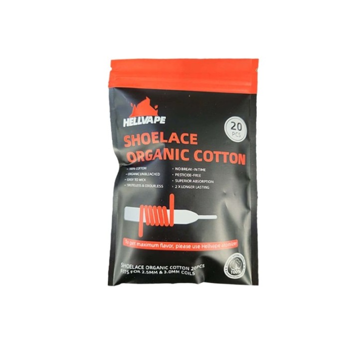 Coton en Lacet Organique de Hellvape