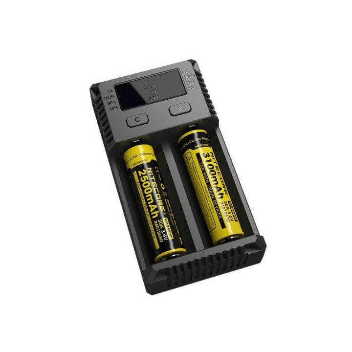 Chargeur New I2 Intellicharger de Nitecore